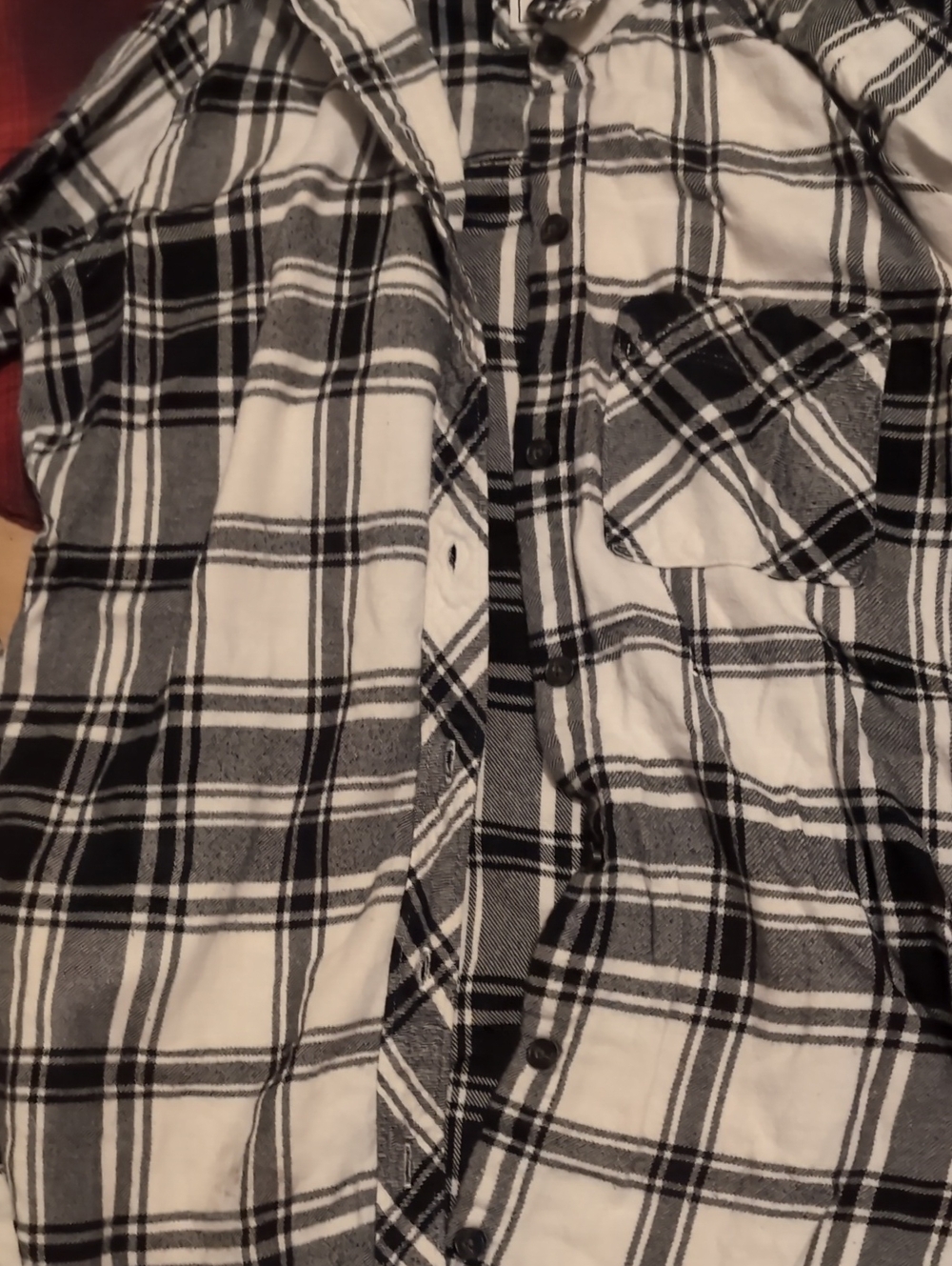 Abercrombie & Fitch, Hollister And Tommy Hilfiger Plaid Flannel Shirts - Picture 5 of 8